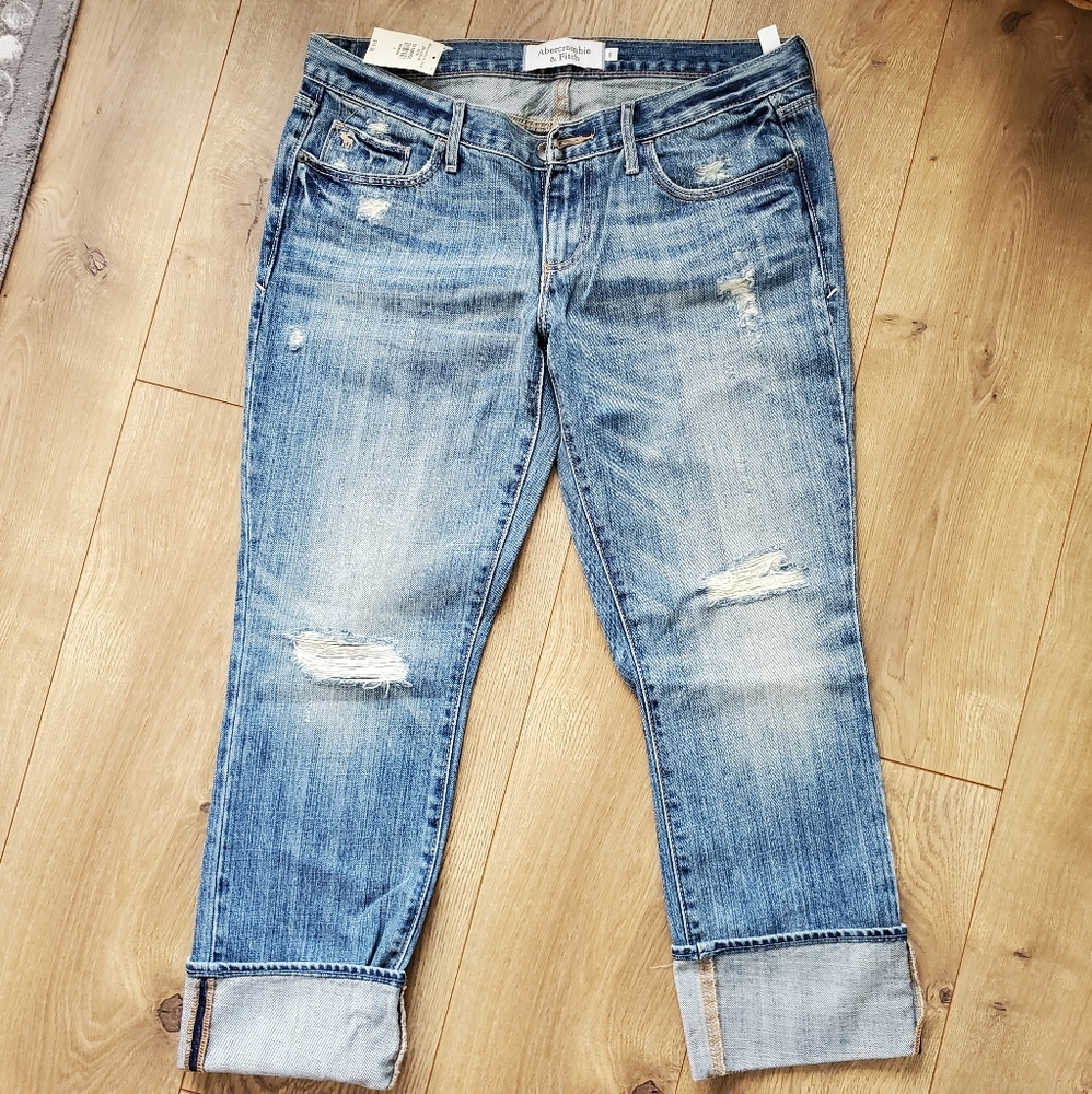 Abercrombie ankle/cropped jeans